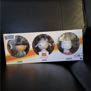 Toy R Us Exclusive Despicable Me 3 Vinyl Figure Set - Agnes, Lucky, Fluffy